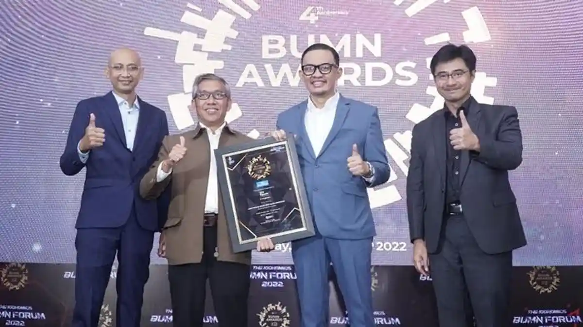 Pegadaian Banjir Penghragaan, Raih Brand Equity dan ESG Excellence 2022