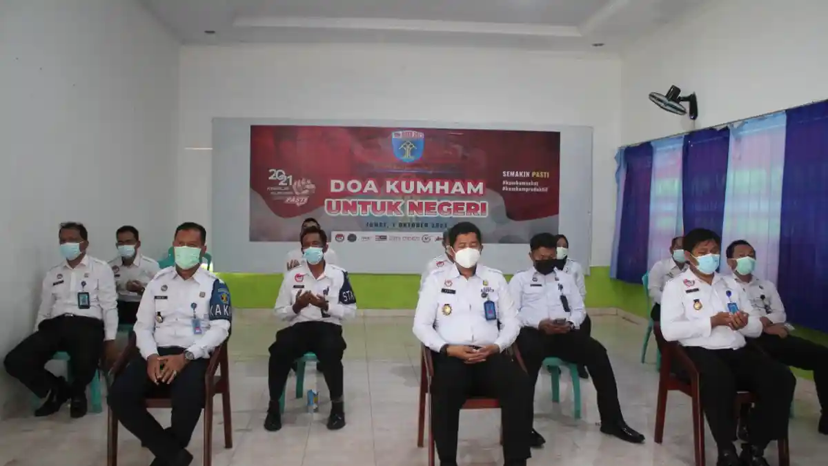 Ikuti Peringatan HDKD Kemenkumham, Rutan Tanah Grogot Siap Tingkatkan Pelayanan