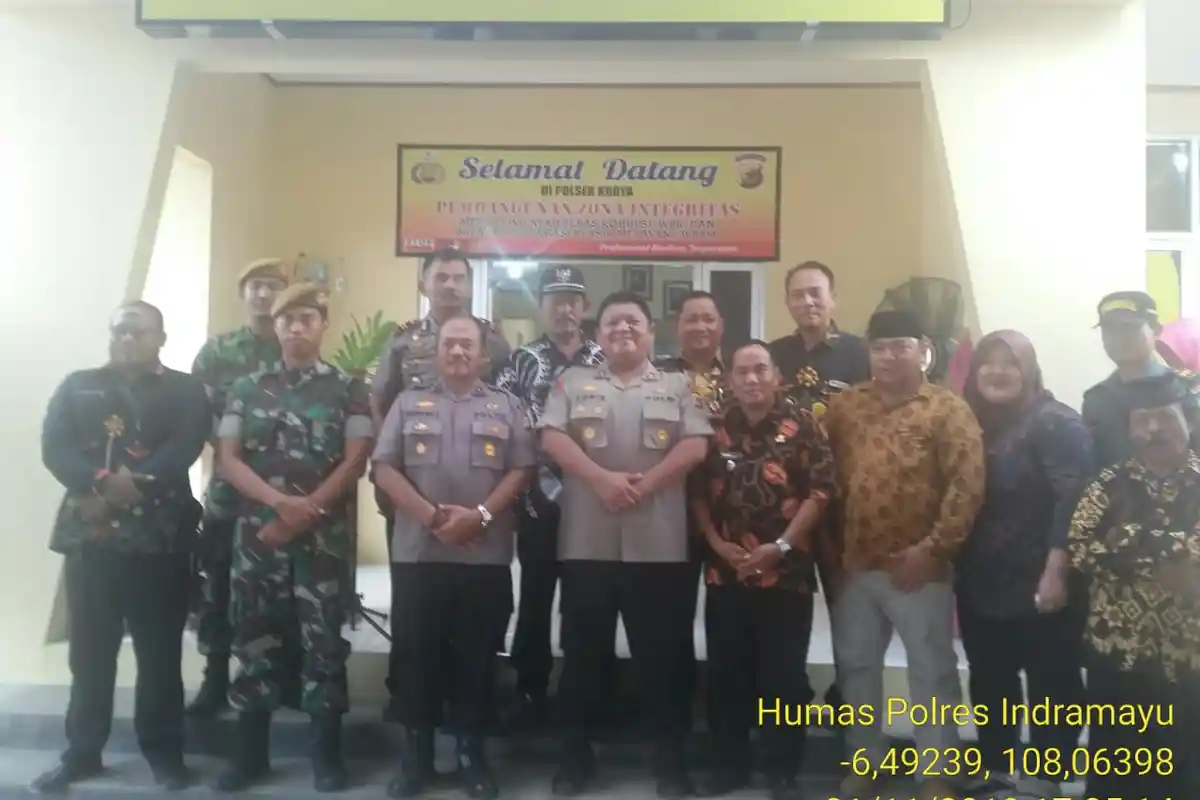 Mapolsek Kroya Resmi Beroperasi, Kapolres Indramayu Pimpin Peresmian Sekaligus Pamit Pindah Cimahi