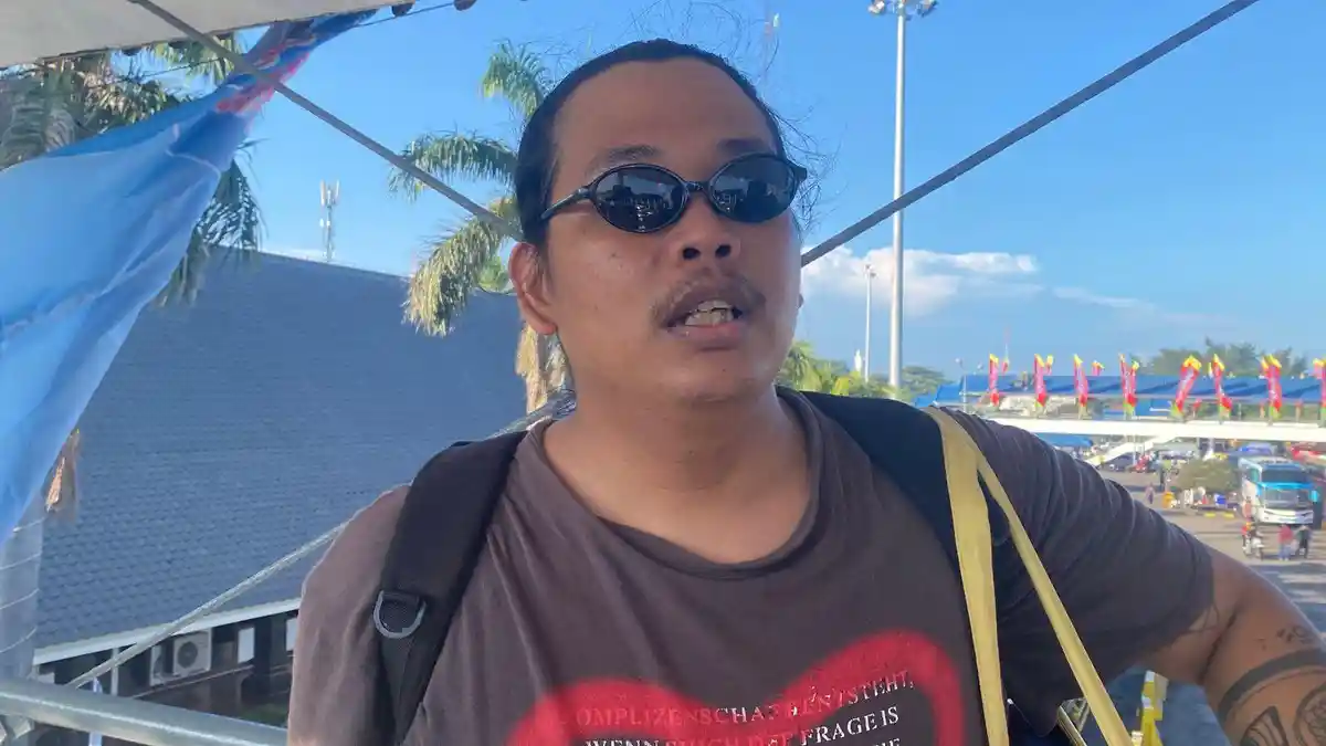 Arus Mudik Di Gilimanuk Bali, Andi Terjebak Macet Belasan Jam, Terpaksa Naik Gojek Dari Melaya
