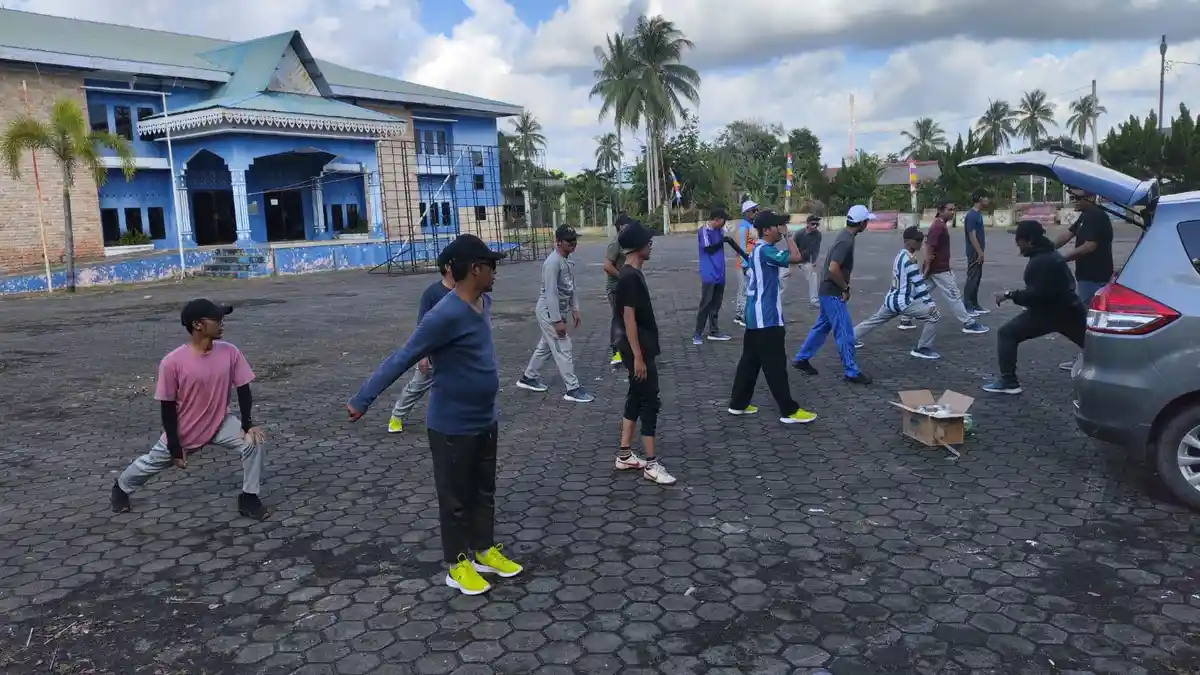 Tim Gerak Jalan Perkim Bintan Siap Tampil di Tri Lomba Juang 17 KM, Didukung Mills Indonesia