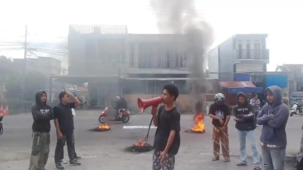 Kesatuan Pemuda Kembali Demo di  Polres Majene, Tuntut Ini