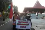 Kisah Para Petani Tawangmangu Jalan Kaki ke Semarang Demi Beri Dukungan Kepada Ganjar