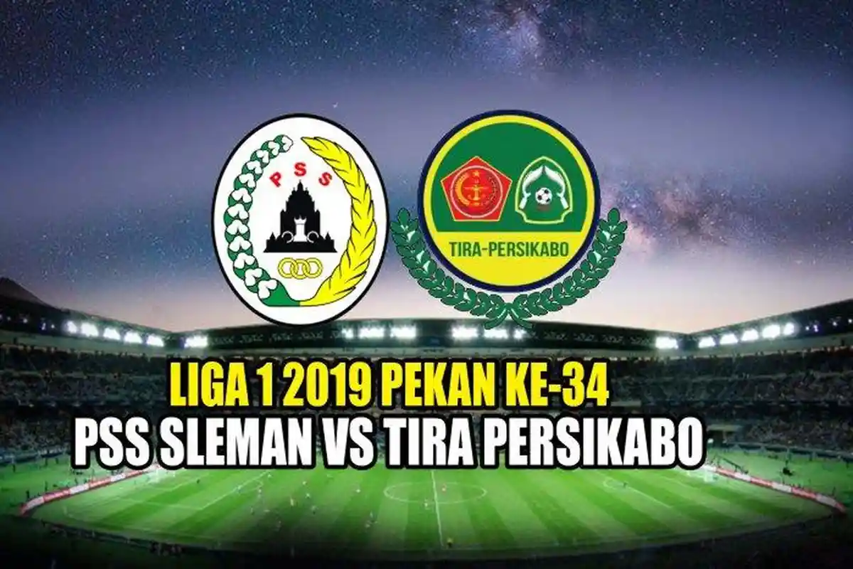 Link Live Streaming TV Online PSS Sleman Vs Tira Persikabo, Pukul 18.30 WIB, Akses di Sini