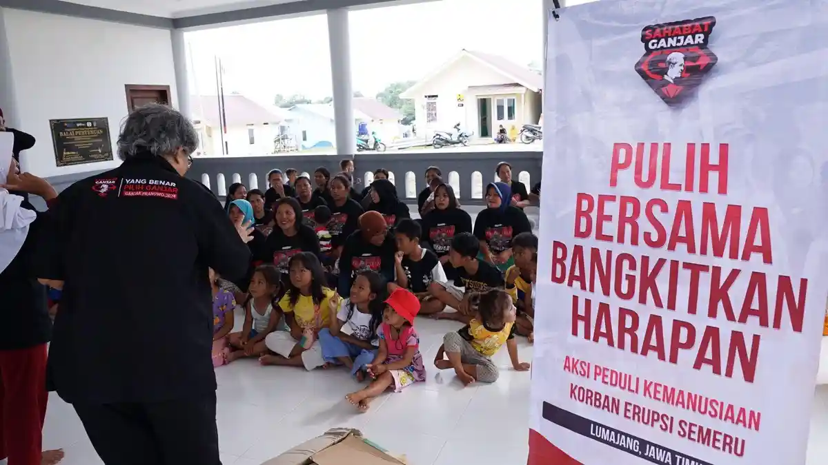 Peduli Bencana Semeru, Relawan Saga Bertolak ke Lumajang Berikan Bantuan dan Trauma Healing