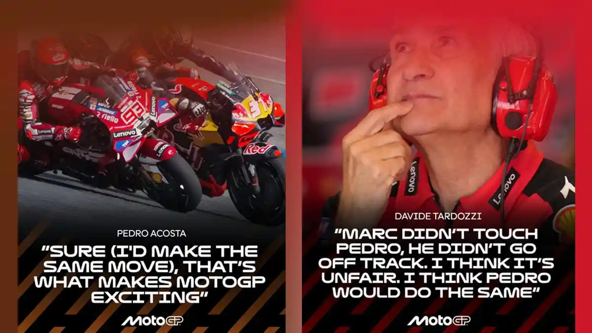 Ducati Nilai Penalti Untuk Marc Marquez Saat Sprint Race Tak Adil: Tak ...