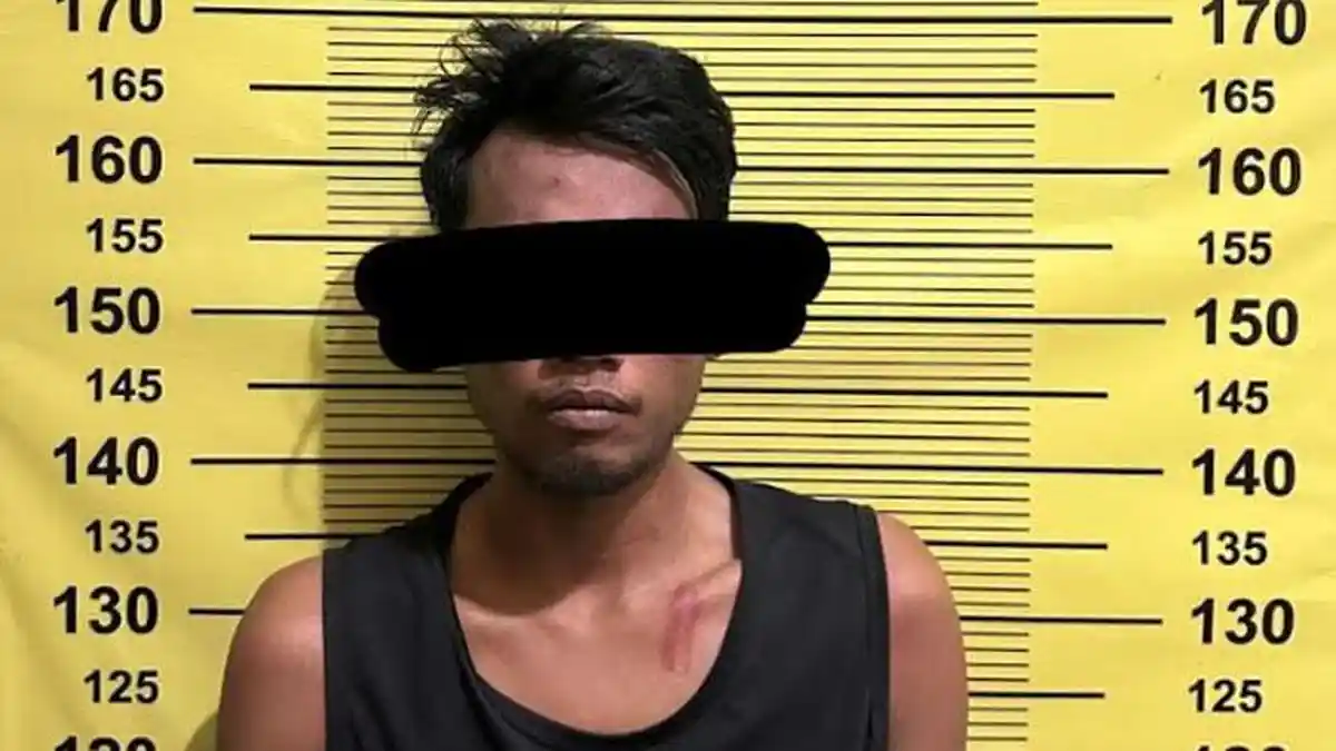 Jatuh Gara-gara Motor Curian Dikunci Ganda, Maling di Surabaya Keok Disergap Polisi