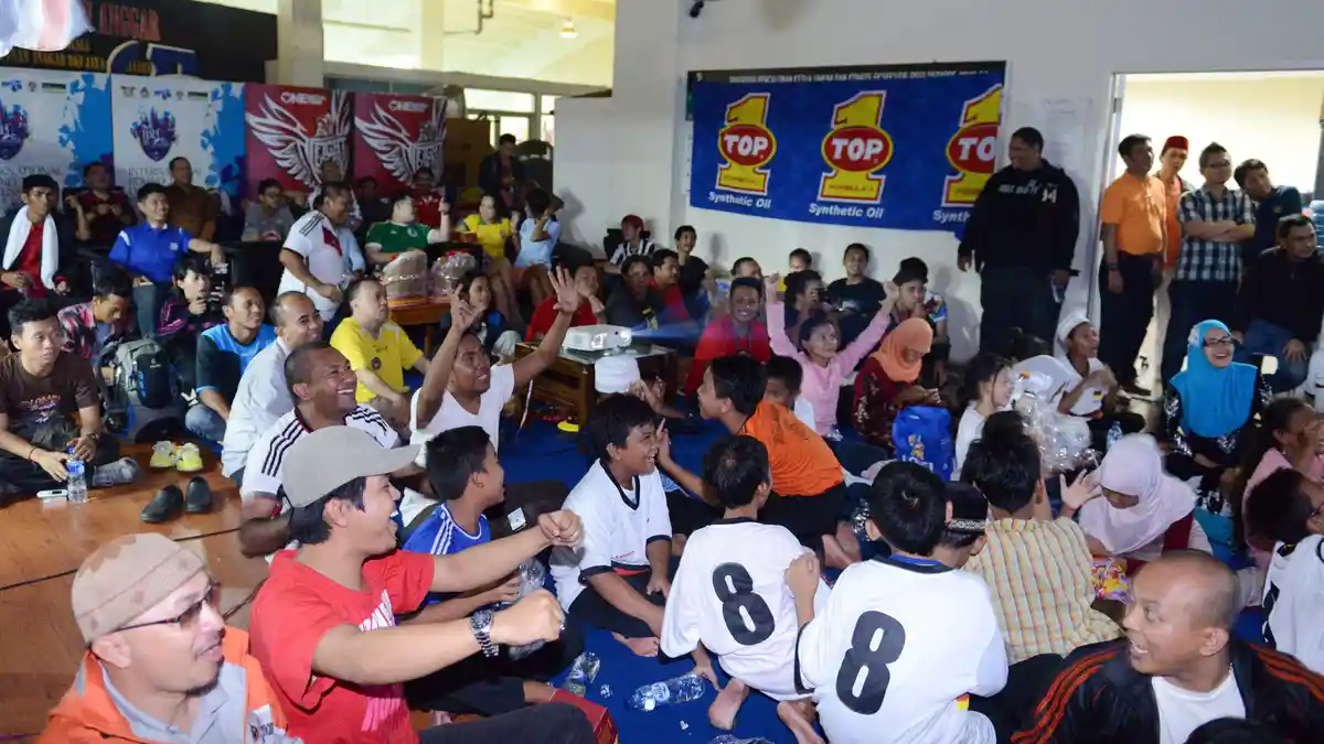 Kanit Tipikor Gowa Bukber Anak Panti