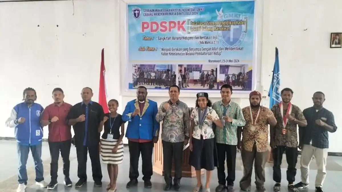 GMKI Cabang Manokwari Gelar Kegiatan Pola Dasar Sistem Pendidikan Kader