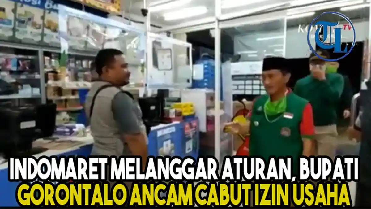 Geram Indomaret Langgar Aturan Jam Malam, Bupati Gorontalo Ancam Cabut Izin Usaha