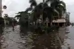 Banjir Masih Menggenangi Glodok