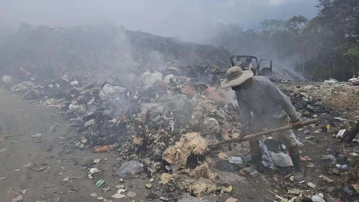 140 Ton Sampah Masuk ke TPA Kulo Minahasa Tiap Hari, Pakai Sistem ...
