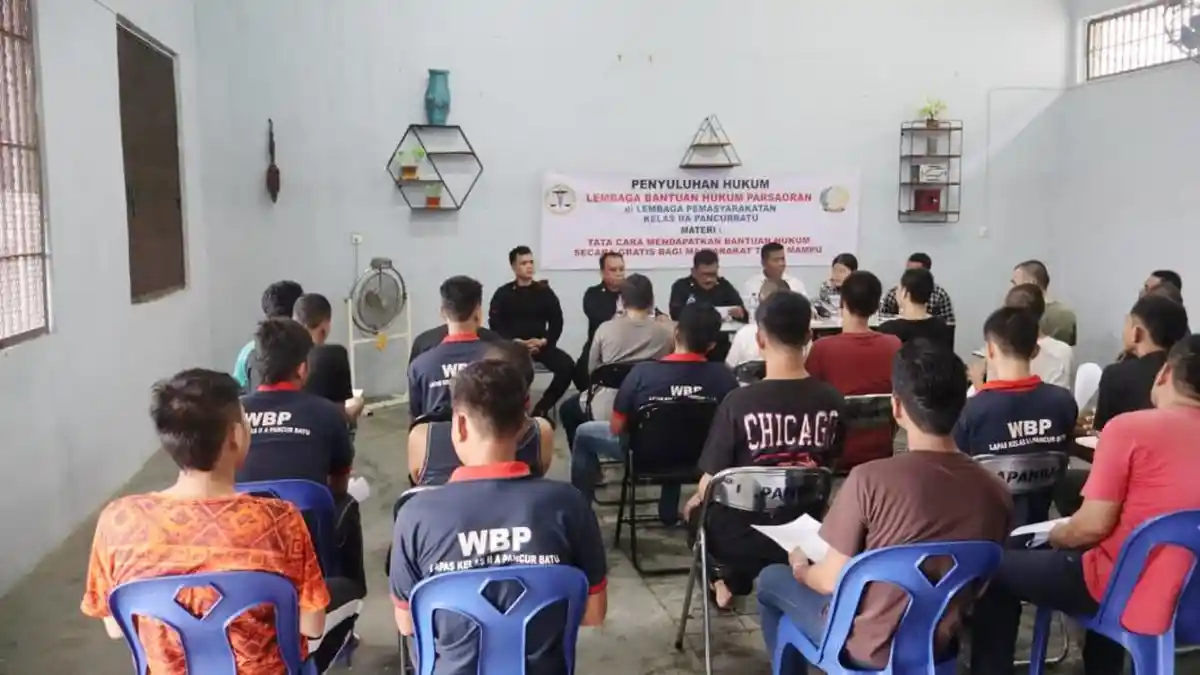 Semakin Berdampak, Lapas Pancur Batu Hadirkan LBH Parsaoran Bersama Mahasiwa Hukum UNPRI