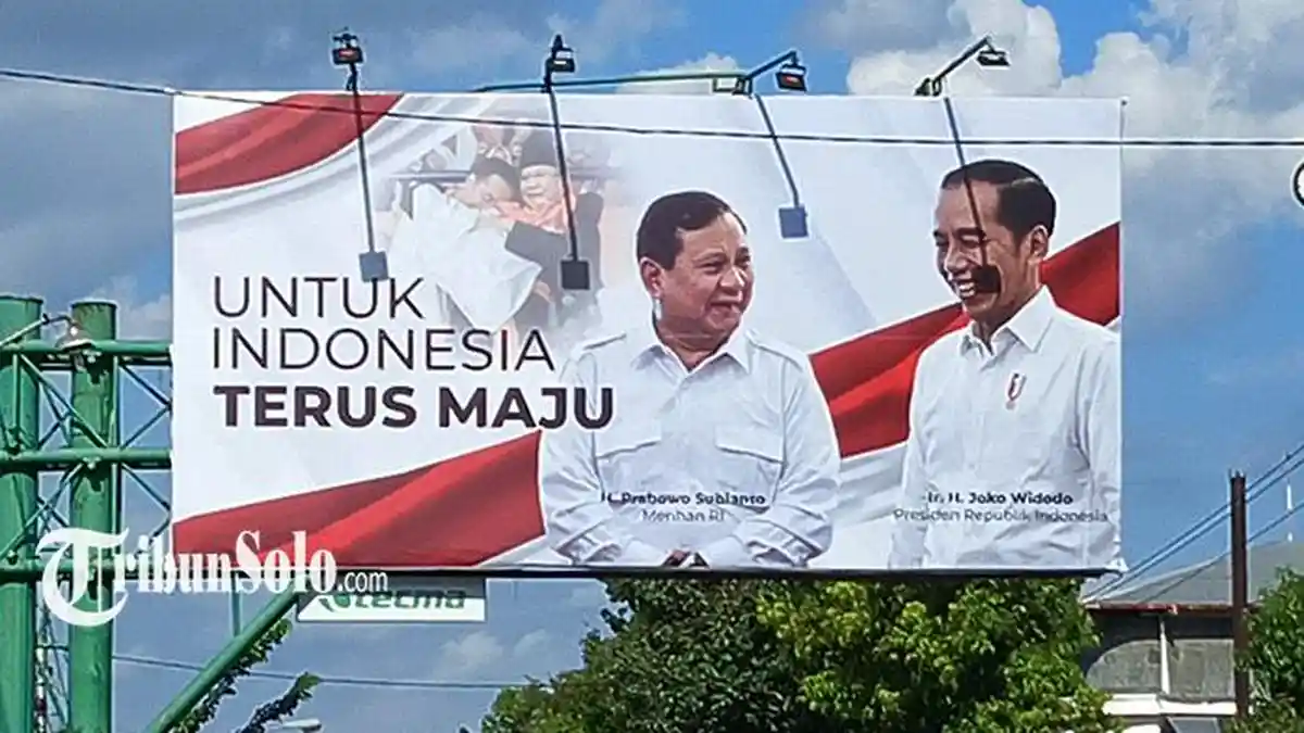 Soal Baliho Prabowo dan Jokowi di Solo, Gerindra Solo Ucap Terima Kasih Pada Relawan