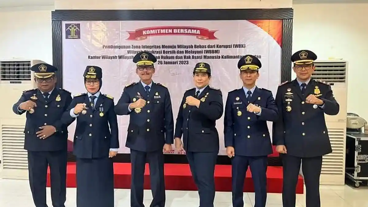 Kantor Imigrasi Batulicin Deklarasi Zona Integritas Menuju Wilayah Bebas Korupsi