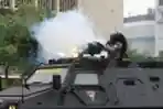 Demonstran Kembali Bentrok Tolak UU Cipta Kerja