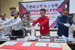 Polres HSU Musnahkan Sabu Senilai Sekitar Rp 500 juta