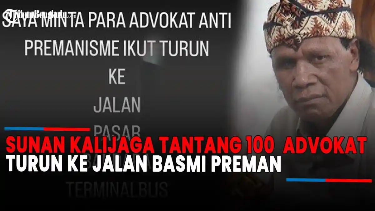 Debat Panas Sunan Kalijaga dengan Advokat yang Laporkan Hercules ke DPR, Berapi-api Tuduh Pansos