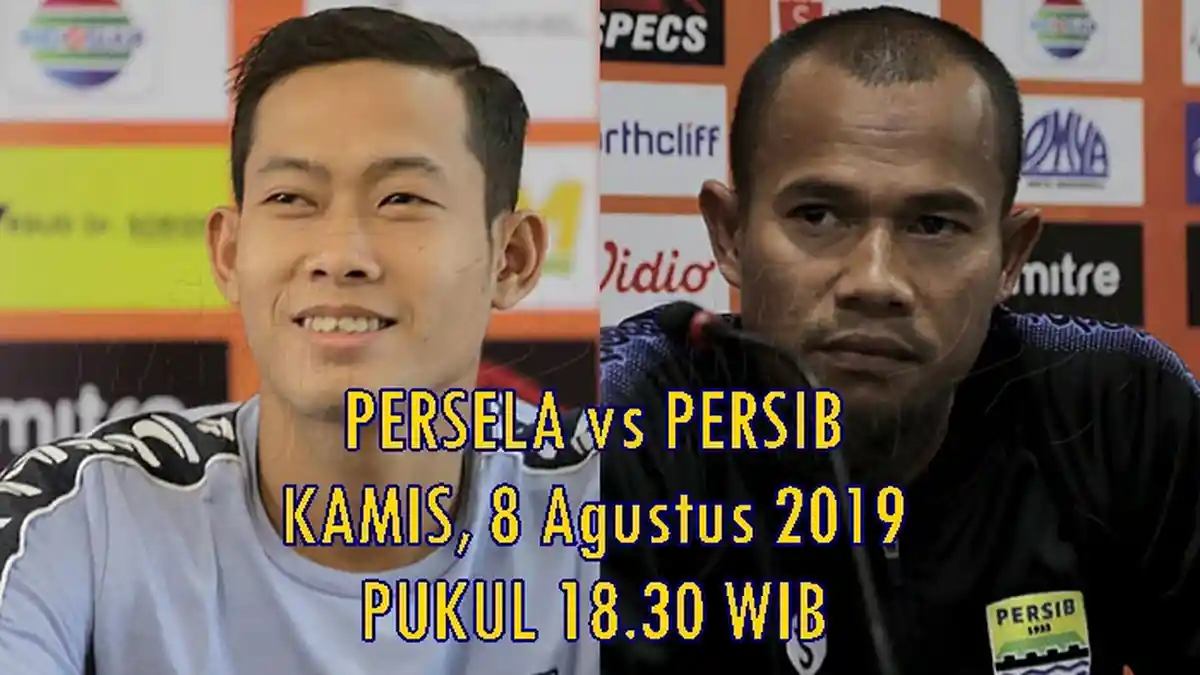 Persela Lamongan vs Persib Bandung Liga I: Line Up, Rekor dan Head To Head Kamis (8/8/2019)