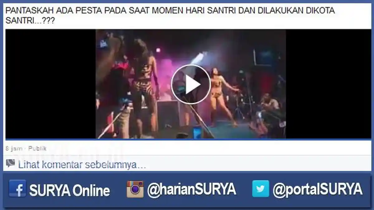 Berani Menari Erotis dan Kenakan Pakaian Seksi, Lalu Begini Nasib Nahas Yang Dialaminya!