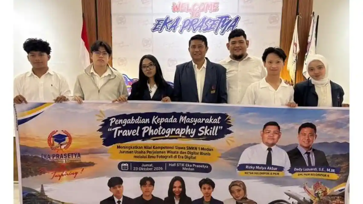 PKM Travel Photography di SMKN 1 Medan, pacu Peningkatan Kompetensi Siswa di Era Digital