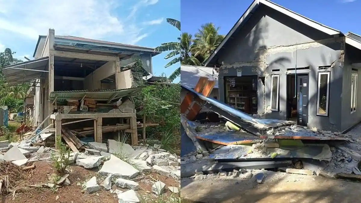 Update Terkini Pascagempa M 7,7 di Sangihe, Sebanyak 415 Bangunan Dilaporkan Rusak