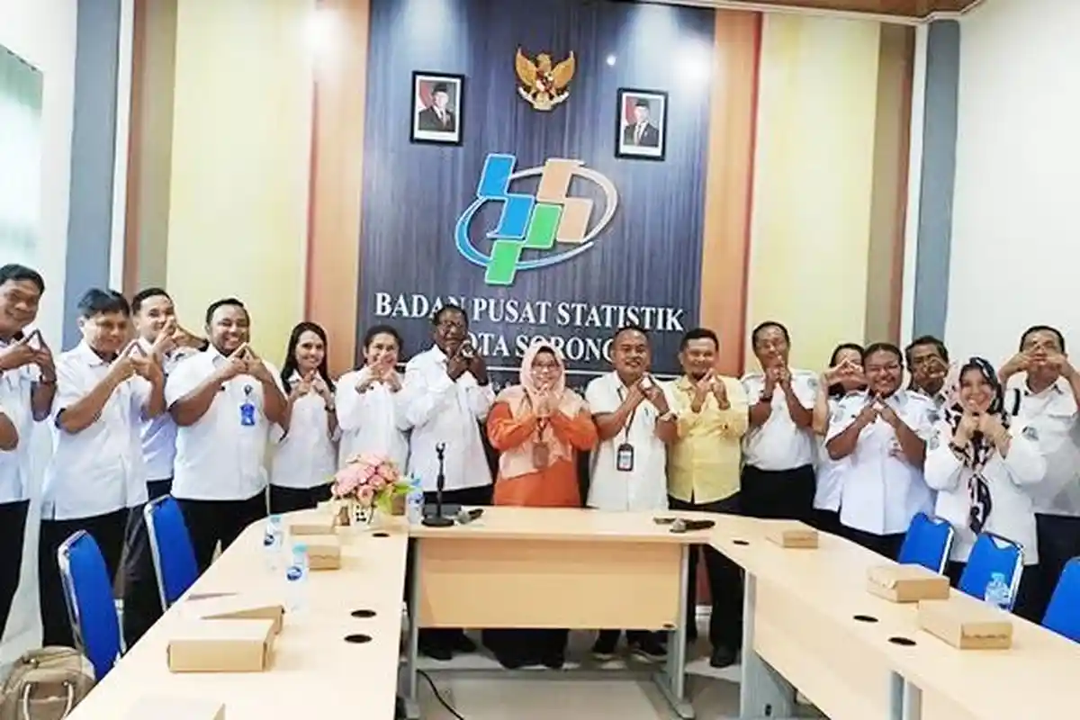 BPS dan Pemkot Sorong Perkuat Kolaborasi Data, Siapkan Sensus Ekonomi 2026