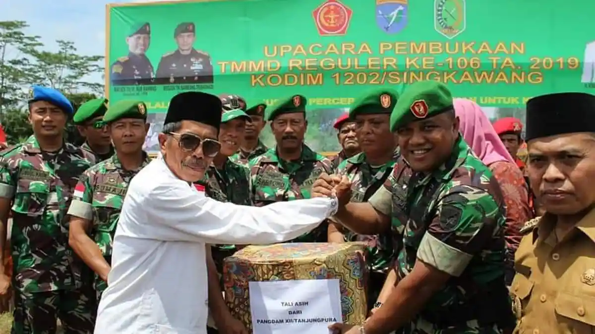 Dandim 1202/Singkawang Sebut TMMD Untuk Percepatan Pembangunan