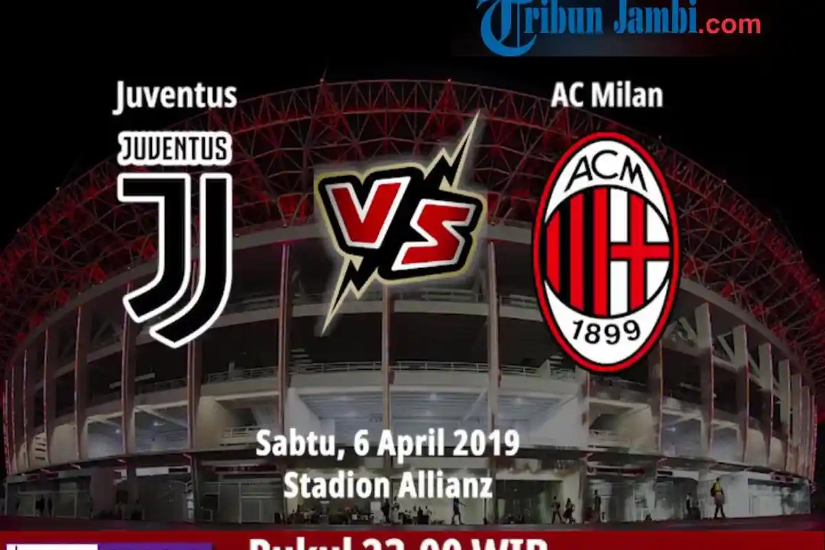 LIVE Streaming Link Nonton di HP Juventus vs AC Milan Malam Ini Siaran Langsung, Begini Caranya
