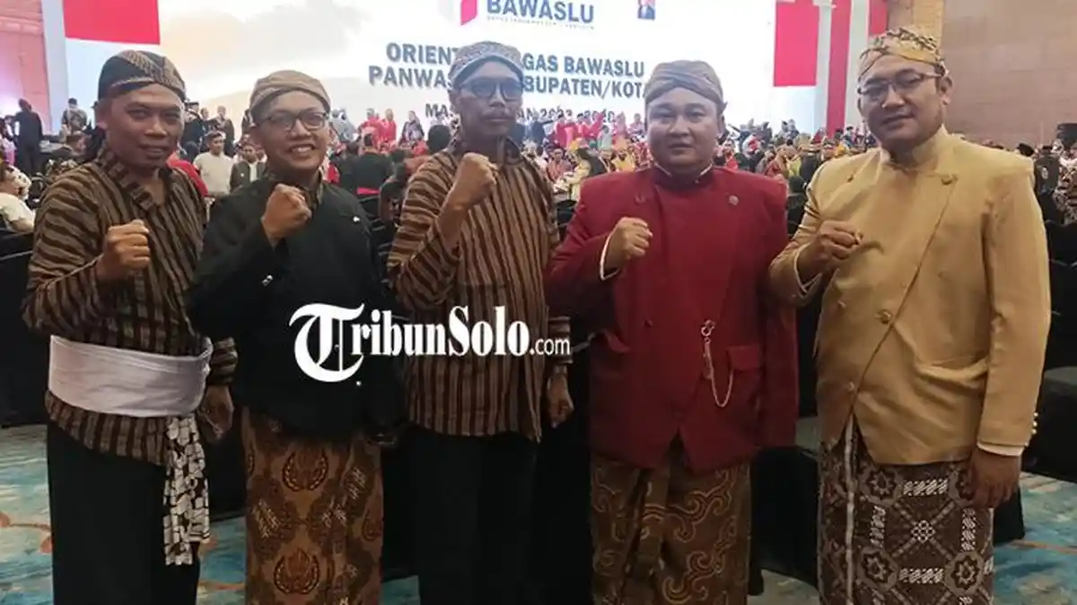 Daftar Nama Komisioner Bawaslu Wonogiri 2023-2028: Satu Incumbent, Empat Wajah Baru