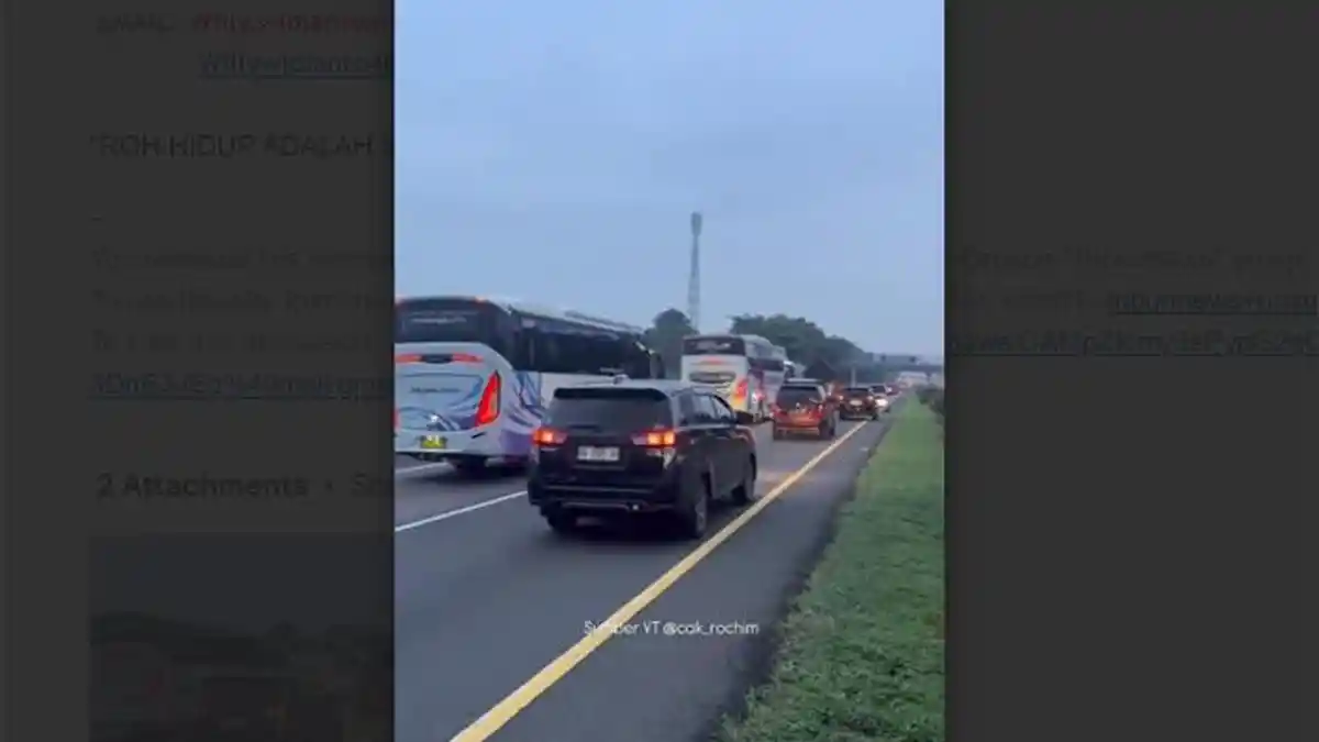 Pemudik Keluhkan Kebijakan One Way yang Dilakukan Separuh Separuh: Bikin Macet Parah