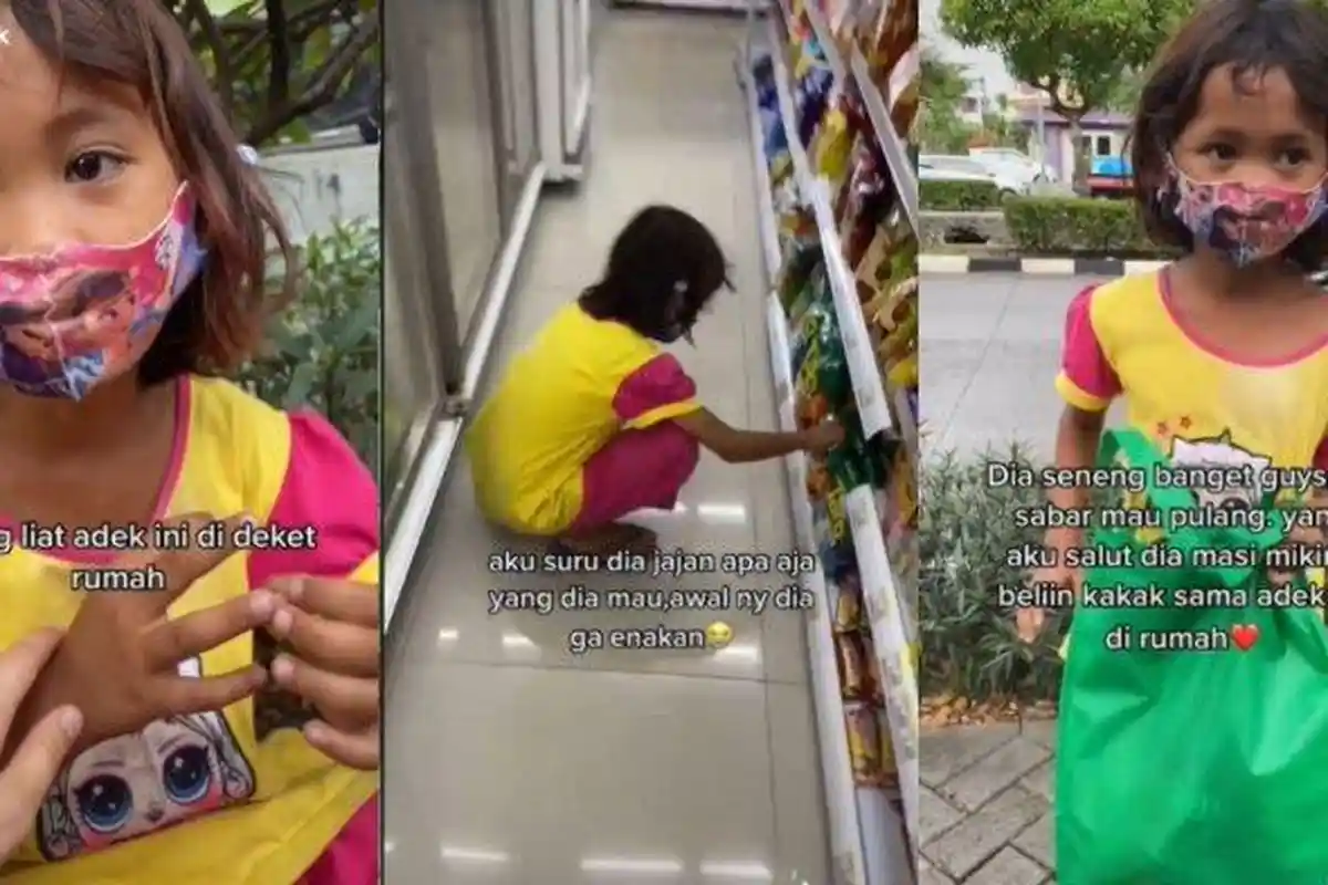 Viral Kisah Pemulung Cilik Ingin Air Mineral saat Diajak ke Minimarket, Pengunggah: Ambil Apa Aja