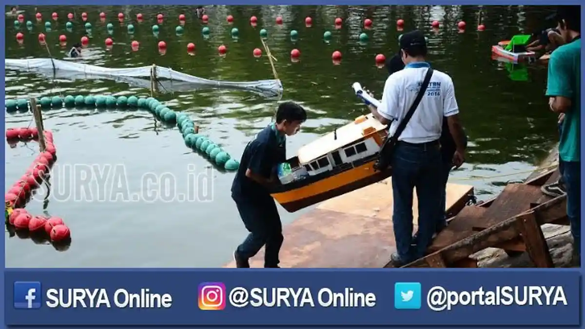 34 Robot Kapal dari 18 Perguruan Tinggi Ikuti Kontes di Surabaya