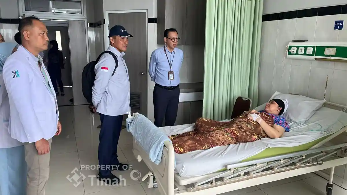 Dirut PT TIMAH Kunjungi RSBT Pangkalpinang, Beri Semangat & Pastikan Karyawan Dapat Layanan Terbaik