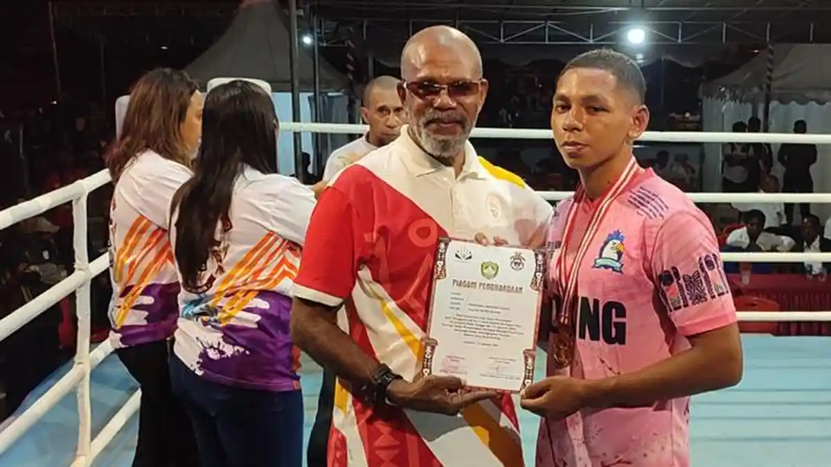 Tinju MDF Trengginas 90 Antarsasana se-Papua Raya, Sasana Trengginas ...