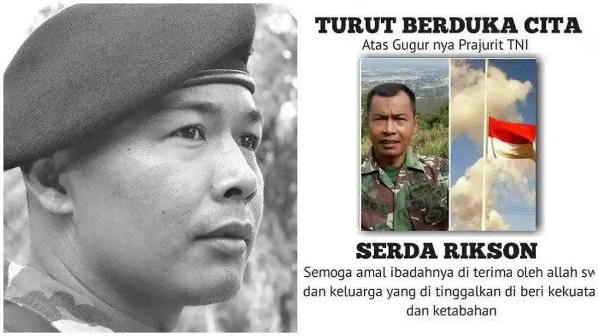 Sepak Terjang Serda Rikson, Prajurit TNI yang Gugur dalam Bentrok di Deiyai Papua