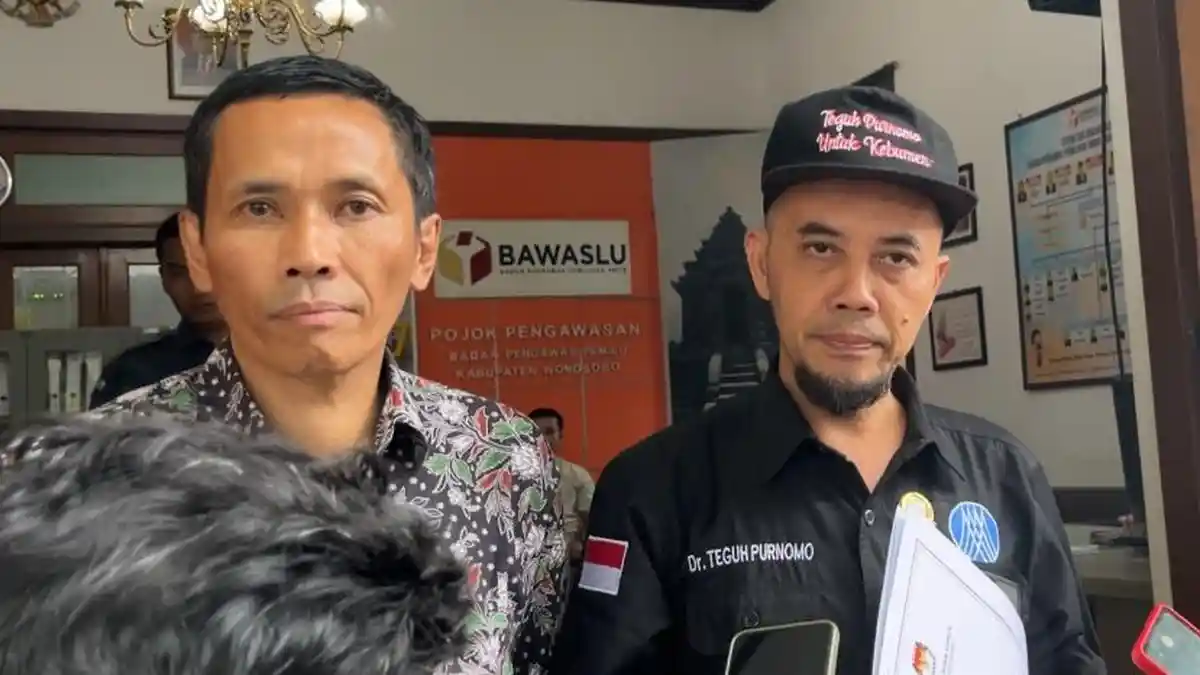 Dugaan Tak Netral, Komisioner KPU Wonosobo Diperiksa Gakkumdu hingga Malam Hari