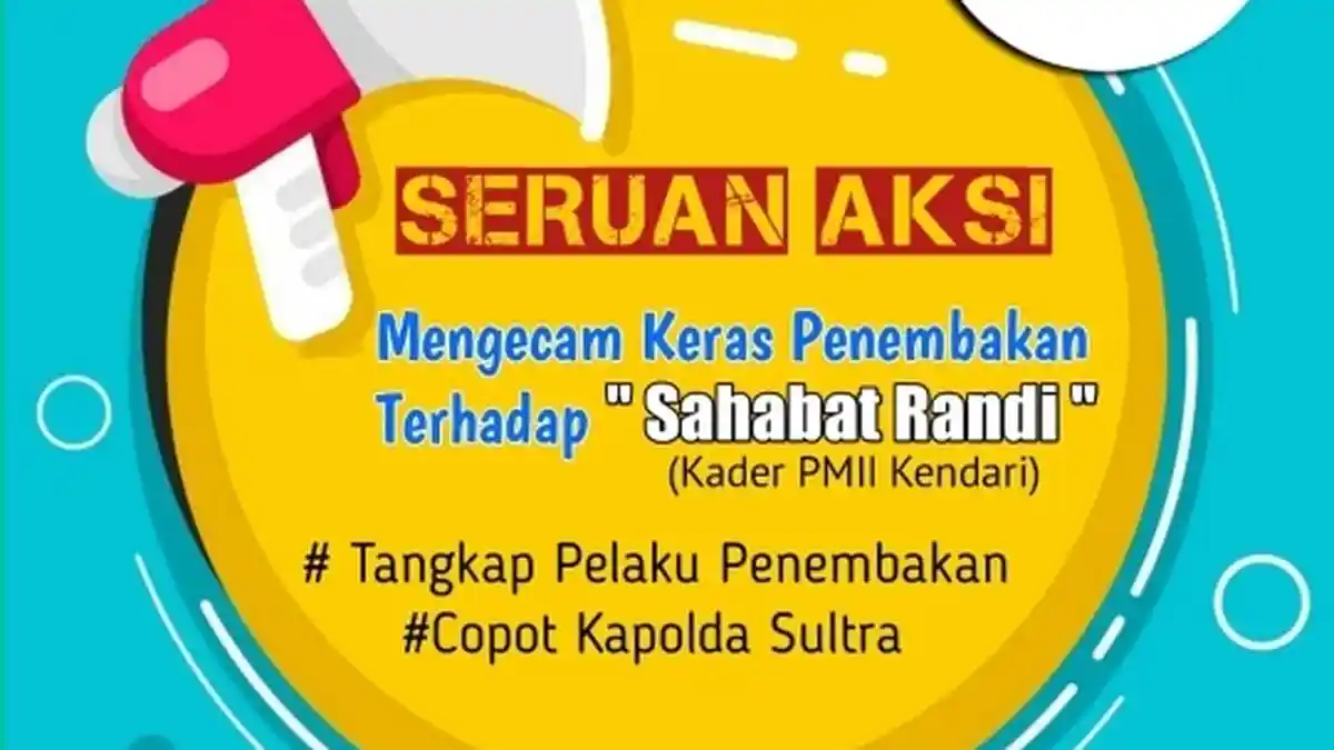 BREAKING NEWS: PMII Pinrang Bakal Gelar Aksi Solidaritas di Mapolres Sore Ini