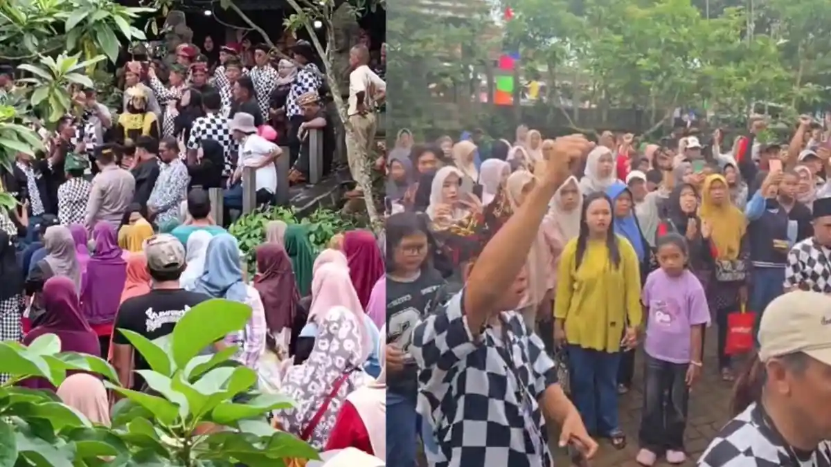Jokowi Batal Kunjungi Pugung Raharjo Lampung Timur, Warga Tolak Paket Sembako - Tribunlampung.co.id