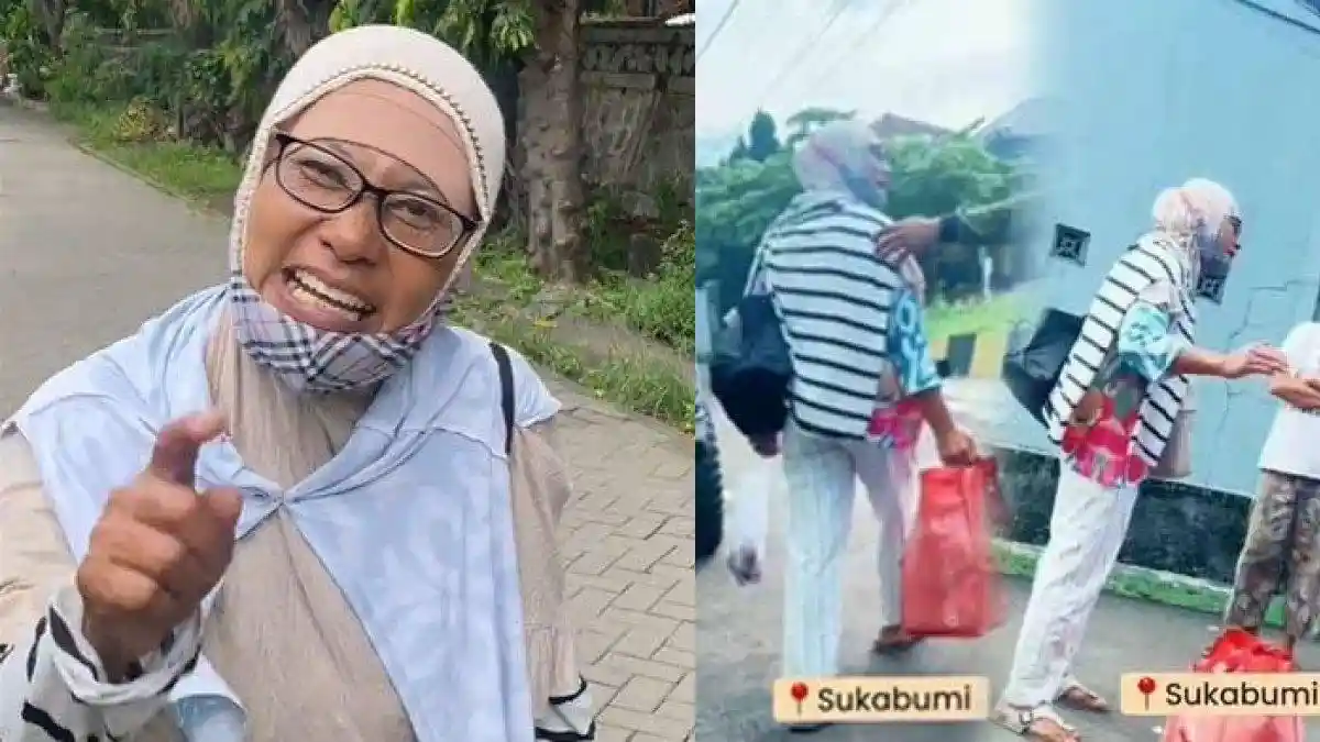 Wajah Pengemis Viral yang Marah Bila Tak Diberi, Beraksi Pindah-pindah Kota, Sudah Sampai Sukabumi