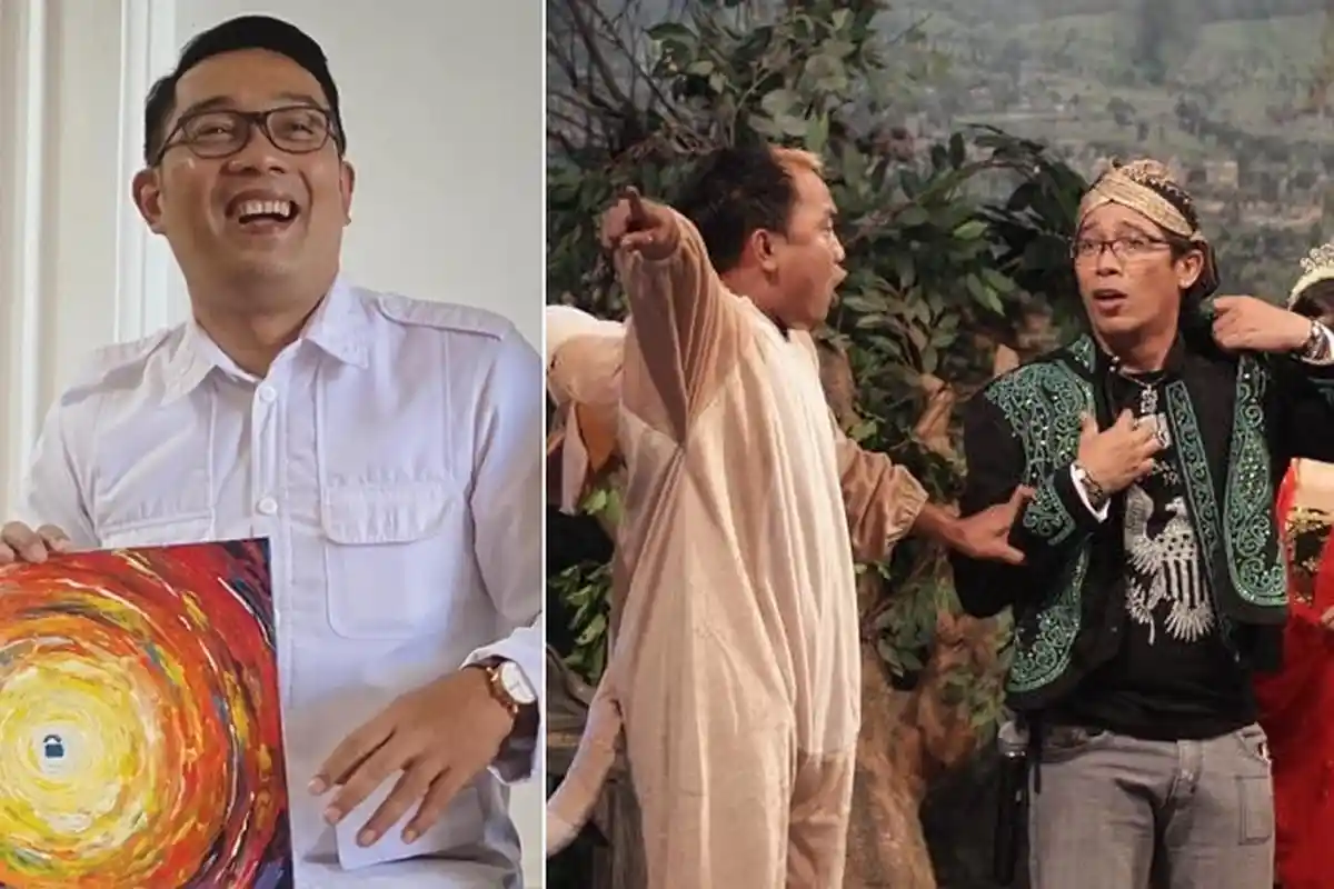 Ridwan Kamil Sebut Parto Patrio Kembaran Versi Gagalnya, Begini Reaksi Sang Pelawak
