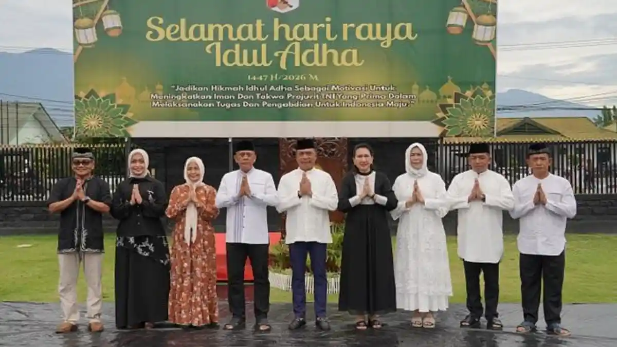Danrem 132/Tadulako Minta Prajurit TNI Tingkatkan Iman dan Pengabdian Lewat Momentum Idul Adha
