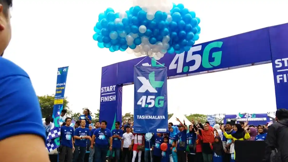 Jalan Sehat Jaringan Xtra Tanpa Batas, XL Axiata Sukses Perluas Layanan 4G LTE di Jawa Barat