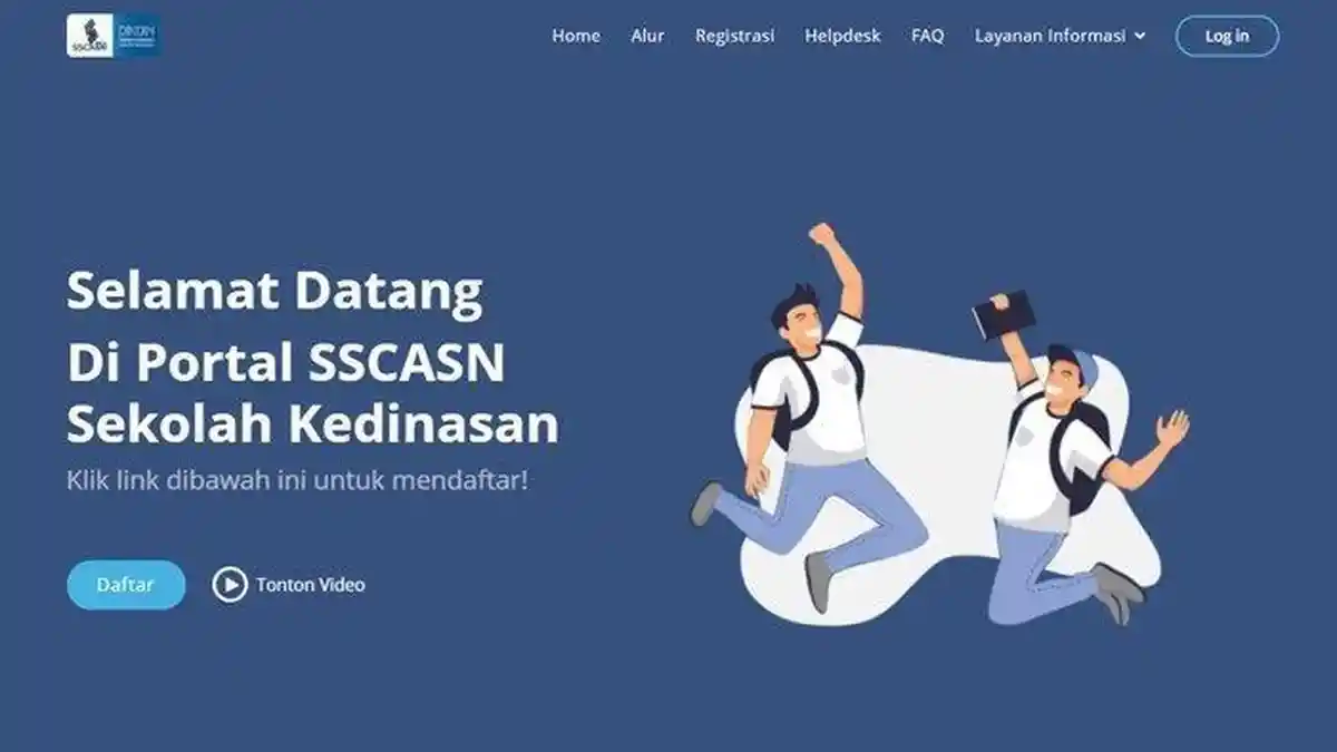 Telah Dibuka Pendaftaran Sekolah Kedinasan CPNS 2021, Syarat dan Formasinya di sscasn.bkn.go.id