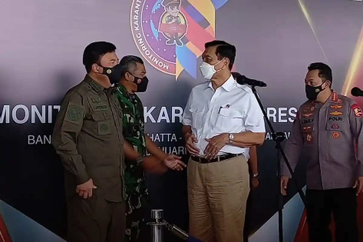 Kebijakan Pandemi Sering Dikritik, Luhut Panjaitan: Jangan Menyalahkan, Kita Enggak Bodoh-Bodoh Amat