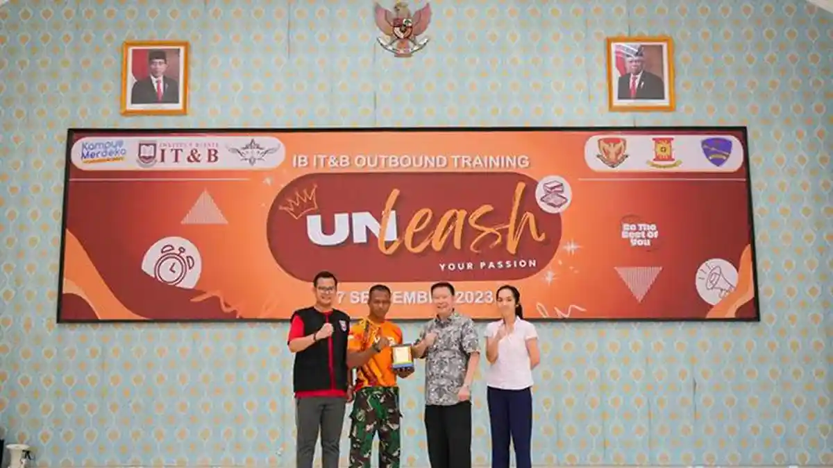Institut Bisnis IT&B Kolaborasi Dengan Batalyon Komando 469 Kopasgat Melaksanakan Outbound Training