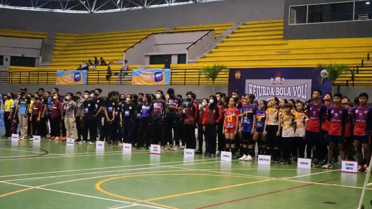 Catat! 24 Tim Ikuti Gelaran Kejurda Bola Voli Junior DIY 2022