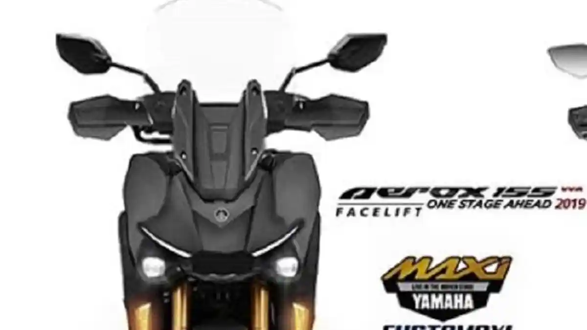Yamaha Aerox Facelift Gaya Adventure Bisa Diadu Dengan Honda ADV150