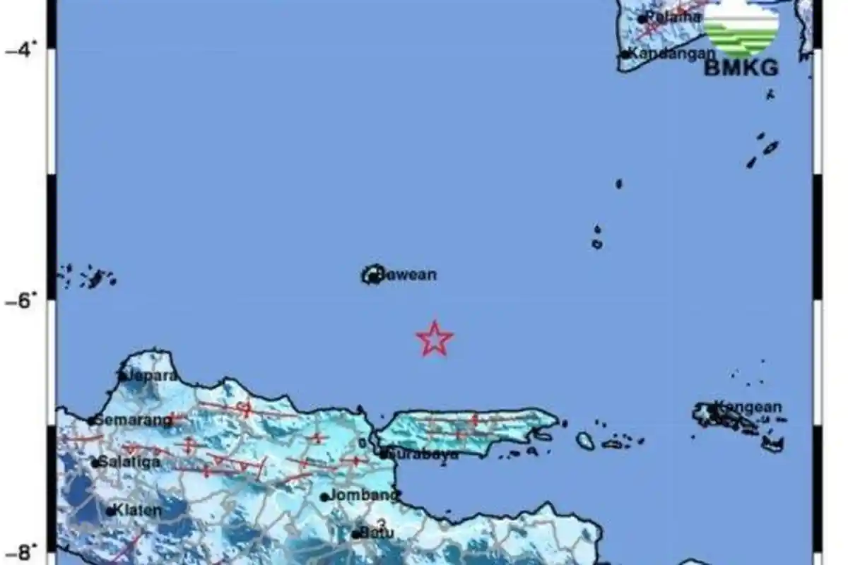 Gempa Terjadi di Bangkalan, Guncangan Tak Dirasakan Warga di Sampang