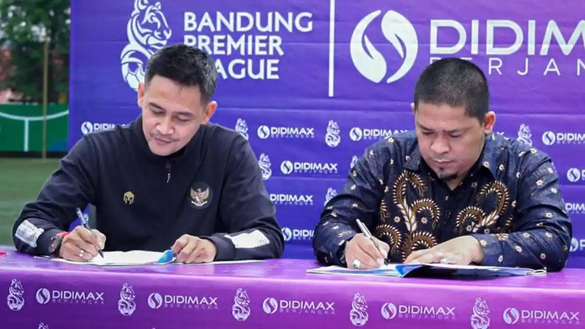 Bandung Premier League Liga 1 2021 Dapat Dukungan dari Didimax